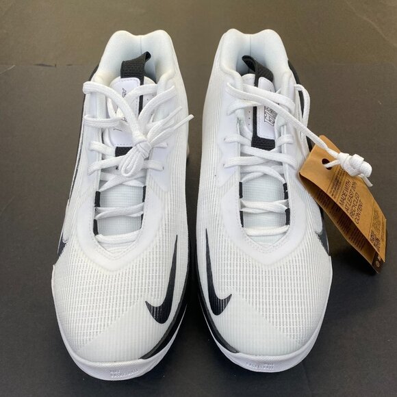 Nike G.T. Jump Academy Basketball Shoes (White/Black/Metallic Silver) Size 7 main image 9